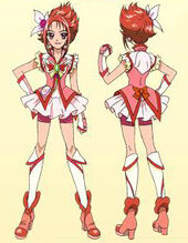 Cure Rouge from Yes! Pretty Cure 5 GoGo!