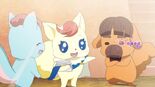Papaya in the opening theme to Kibou no Chikara ~Otona Pretty Cure '23~