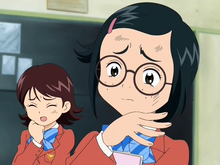 Yuriko's first cameo appearance.