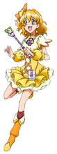 Visual of Cure Pine from the movie