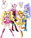 The Cures' profile for Pretty Cure All Stars: Haru no Carnival♪