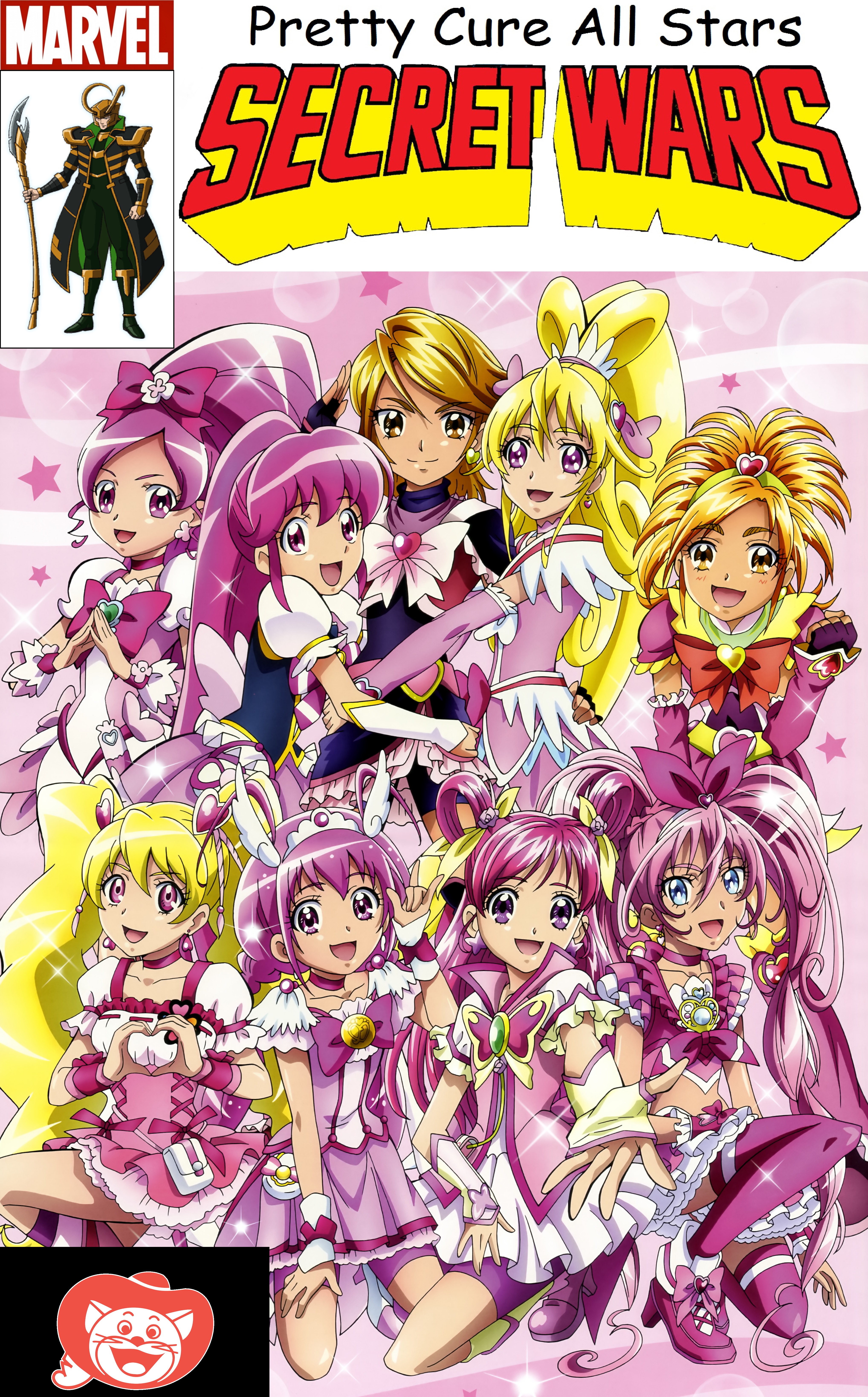 PRETTY CURE ALL STARS NEW STAGE 3, Superheroes