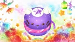 Yukari's cat macaron before it turns into an Animal Sweet
