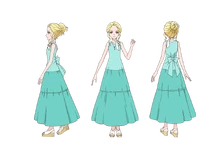 Asumis Charakter Artwork von Toei