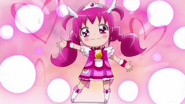 Chibi-Cure Happy Verwandlungspose