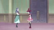 Riko evita a Liz en la escuela cuando es incapaz de hacer magia
