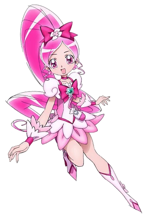 Heartcatch Precure! Movie Cure Blossom pose