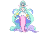 Mermaid Queen's profile from Toei Animation's website