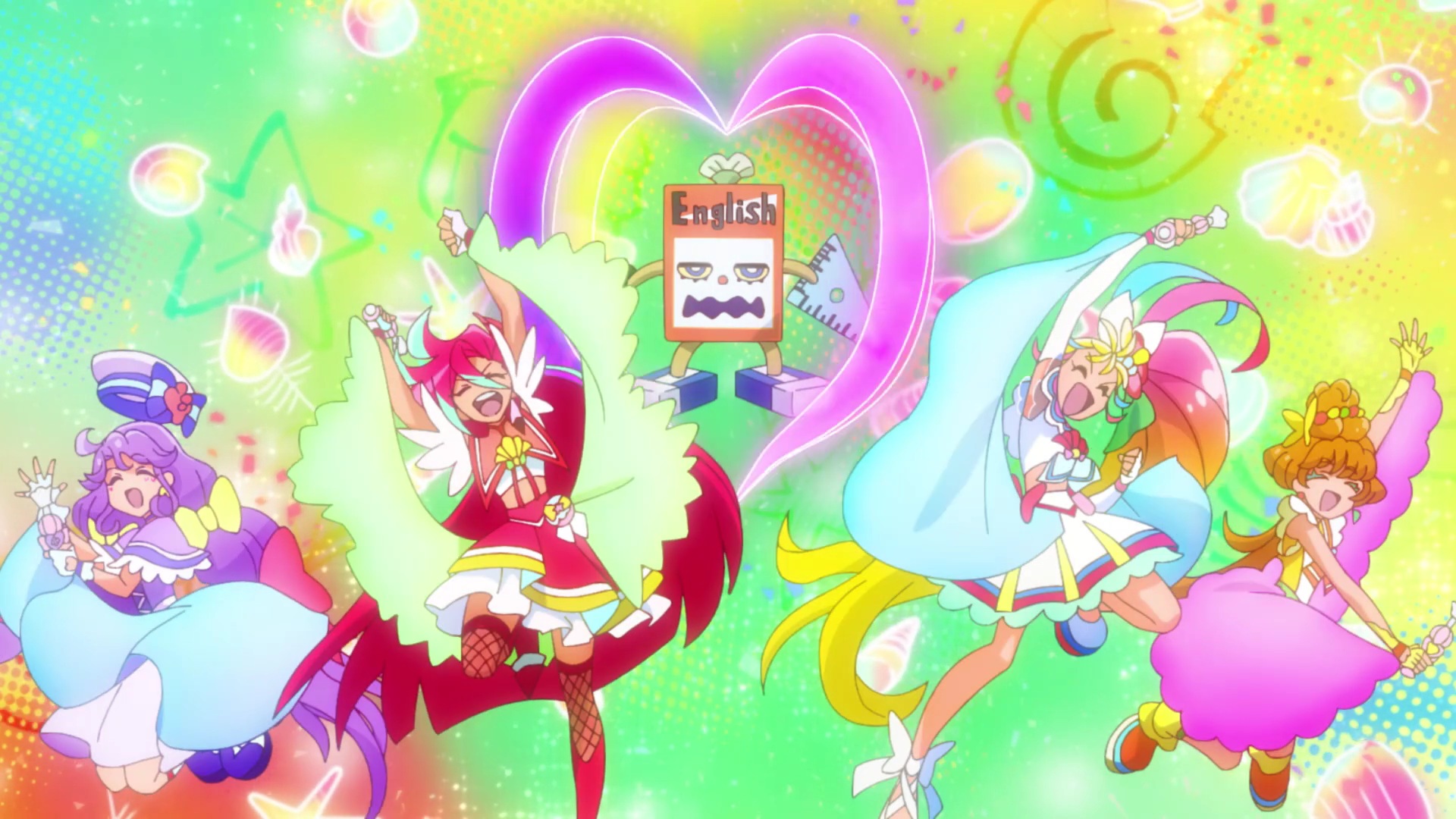 1080p] Cure Summer Transformation (Tropical-Rouge! Precure) 