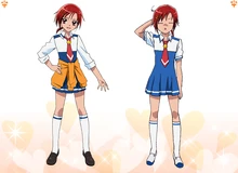 Akane's school uniform profile