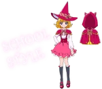 Mirai in her winter uniform