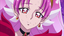 Scarlet smiles at Kuroro