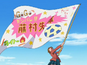 Nagisa reveals her flag