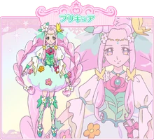 Cure Felice's profile from Toei Animation's website