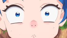 The sourness reaches Sora's taste buds