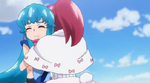 Megumi hugging Hime