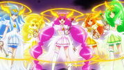 Smile Pretty Cure en el Ultra Form