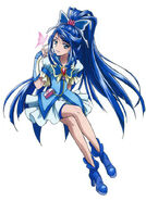 Cure Aqua from Pretty Cure All Stars DX 3: Mirai ni Todoke! Sekai wo Tsunagu☆Niji-Iro no Hana