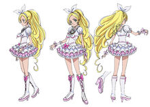 Cure Rhythm's profile from Toei Animation's website