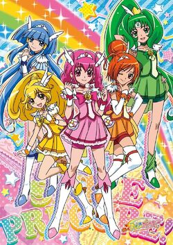 Miipedia  Cure Happy/Glitter Lucky (Smile Precure/Glitter Force)