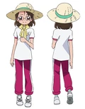 Aya's full body concept from Toei Animation's website