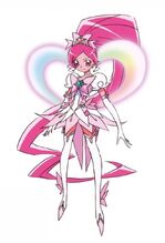 Super Silhouette Cure Blossom with wings