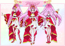 Cure Scarlet's full profile from Toei's website