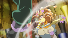 Cure Mofurun defends herself