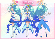 Cure Mermaid's full profile from Toei's website