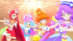 Listen to Tropical Rouge Precure ending 2 Aiming To Go My Way! ~Cure La Mer  ver.~ by ❤🎸🎻Nakime The Biwa Player 2023-2024 UTTP🎸🎻❤ in tropical rouge  precure my tracks playlist online for