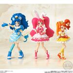 Cure Whip, Cure Custard and Cure Gelato figures