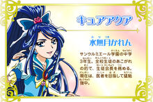 Cure Aqua's profile from New Stage 3