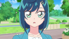 Kokone's eyes widen