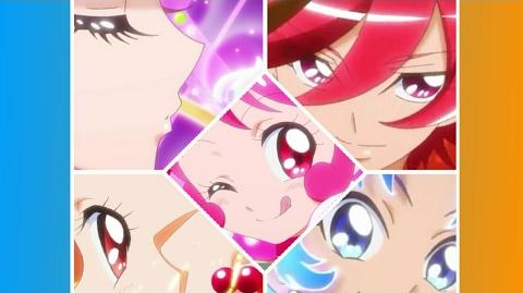 Kirakira Precure Transformations With character song