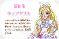 Cure Rhythm profile in Pretty Cure All Stars New Stage 2: Kokoro no Tomodachi