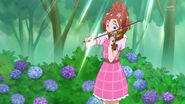 Haruka tocando el violín