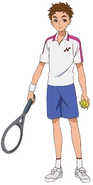 Yuuki en ropa de tenis