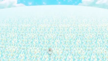 Emerald Reincarnation (MIRAI DAYS) Felice stands in the flower field.jpg (1 MB) Felice stands in the flower field
