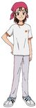 Yumiko's character design for the twenty-third episode.