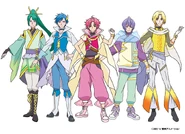 Perfiles de la versión anime de Dancing☆Star Pretty Cure para el episodio 39 de Kimi to Idol Pretty Cure♪