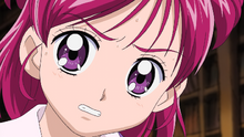 Nozomi angry at Grinma