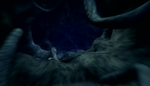 Falling down a dark tunnel, just because it looks cool in 3D