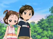 Arisa and her older brother.