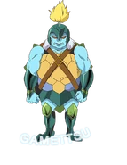 Gamets Charakterdesign von Toei