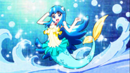 Hime vestida de sirena