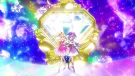 MTPC Miracle・Magical・Jewelryle! (Dia) Miracle and Magical pose together