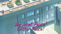 SmPC03 We Want Peace Glitter Peace