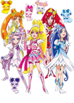 The Cures' profile in Pretty Cure All Stars New Stage 3: Eien no Tomodachi