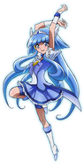 Perfil de Cure Beauty en la pelicula Smile Pretty Cure