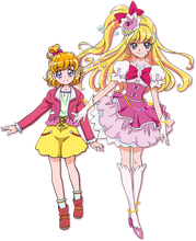 Asahina Mirai/Cure Miracle's profile from the Mahou Tsukai Pretty Cure! movie